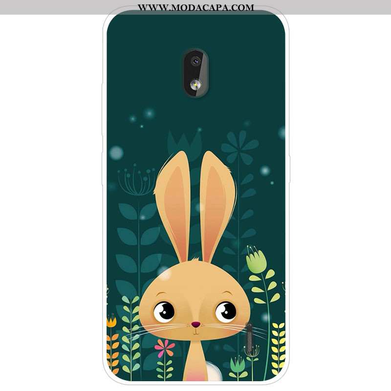 Capas Nokia 2.2 Tendencia Cases Telemóvel Desenho Animado Personalizada Cinza Protetoras Baratas