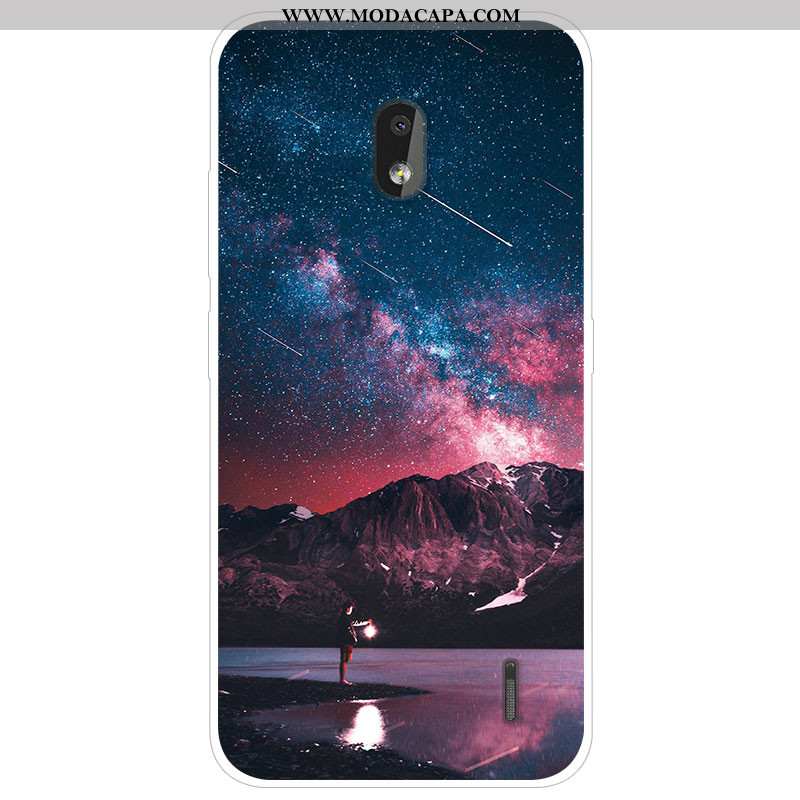 Capas Nokia 2.2 Tendencia Cases Telemóvel Desenho Animado Personalizada Cinza Protetoras Baratas