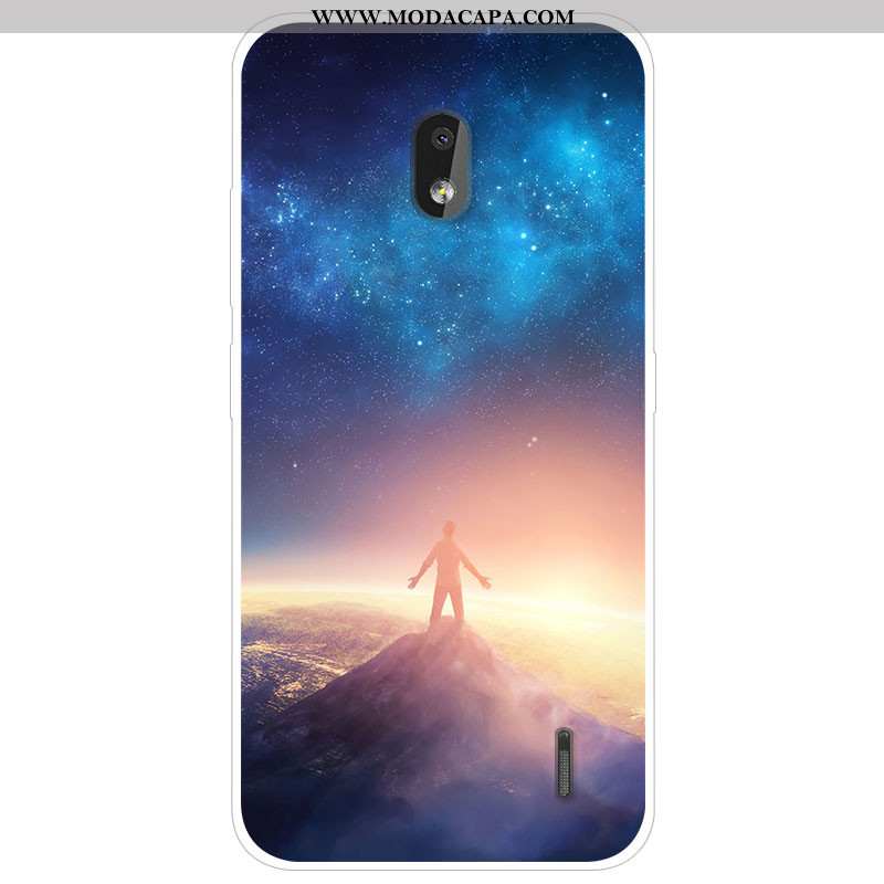 Capas Nokia 2.2 Tendencia Cases Telemóvel Desenho Animado Personalizada Cinza Protetoras Baratas