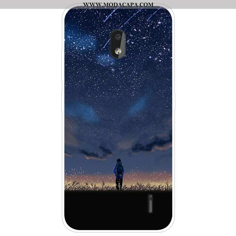 Capas Nokia 2.2 Tendencia Cases Telemóvel Desenho Animado Personalizada Cinza Protetoras Baratas