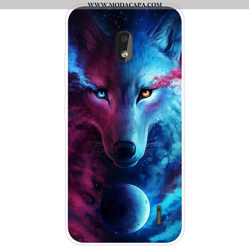 Capas Nokia 2.2 Tendencia Cases Telemóvel Desenho Animado Personalizada Cinza Protetoras Baratas