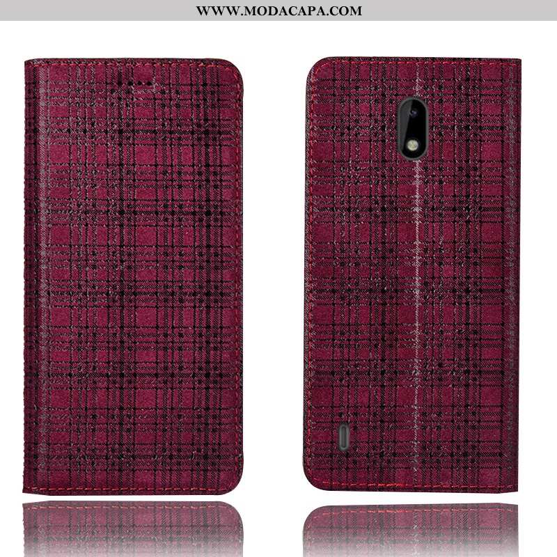 Capa Nokia 2.2 Protetoras Cor De Vinho Antiqueda Cases Cover Suede Completa Online