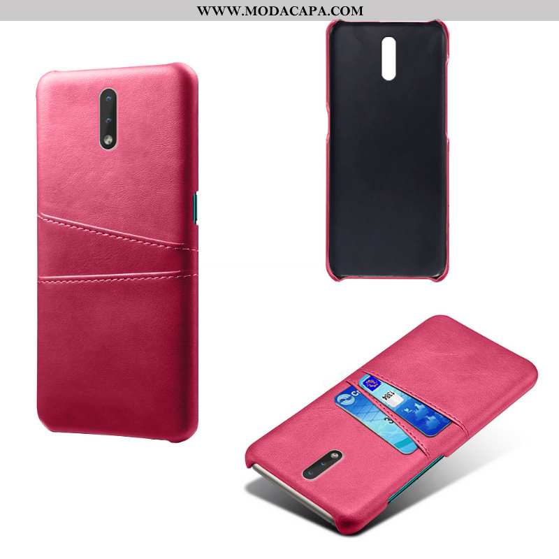 Capas Nokia 2.3 Protetoras Couro Amarela Cases Slim Resistente Barato