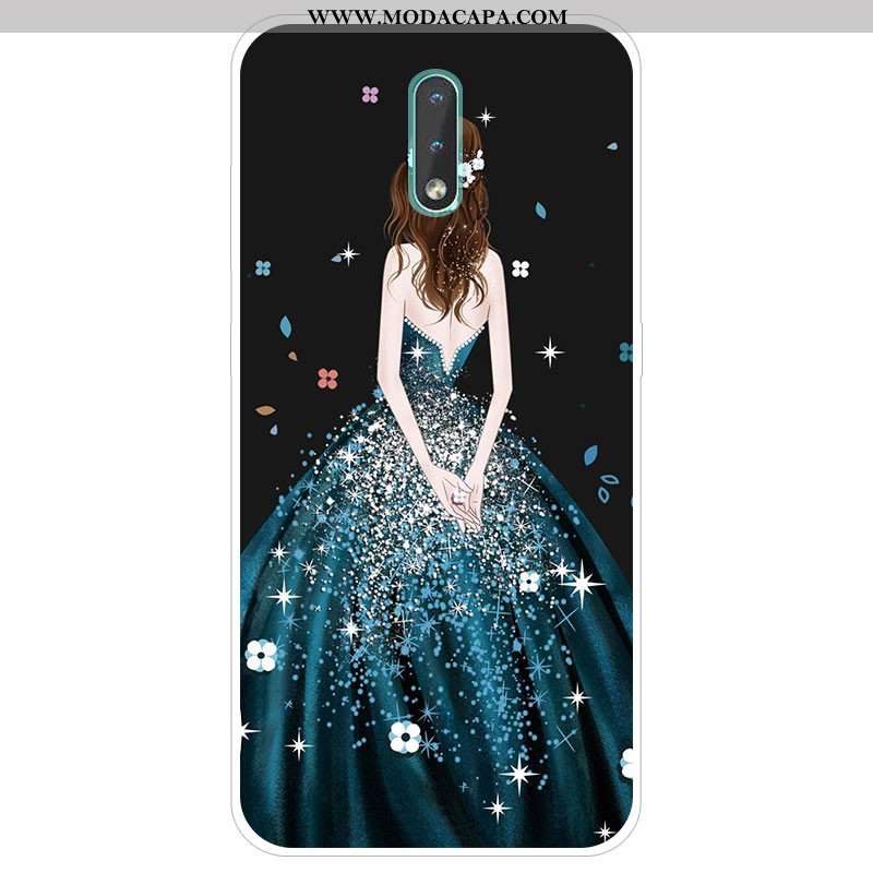 Capas Nokia 2.3 Tendencia Telemóvel Personalizada Protetoras Silicone Cinza Desenho Animado Promoção