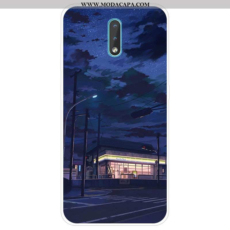 Capas Nokia 2.3 Tendencia Telemóvel Personalizada Protetoras Silicone Cinza Desenho Animado Promoção