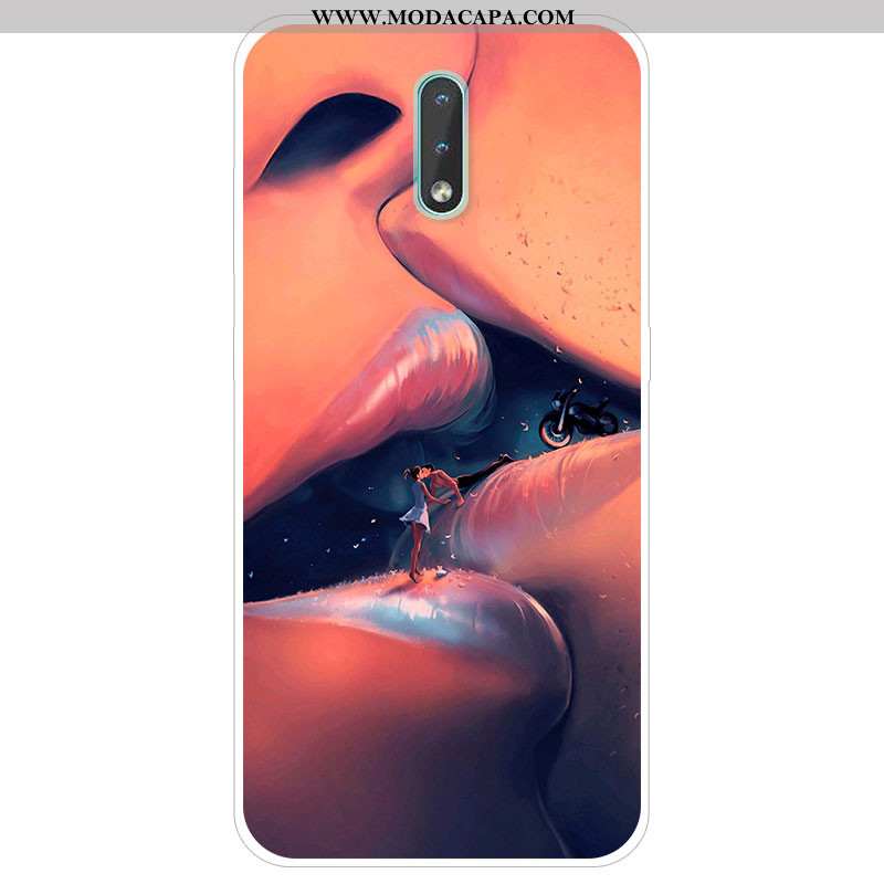 Capas Nokia 2.3 Tendencia Telemóvel Personalizada Protetoras Silicone Cinza Desenho Animado Promoção