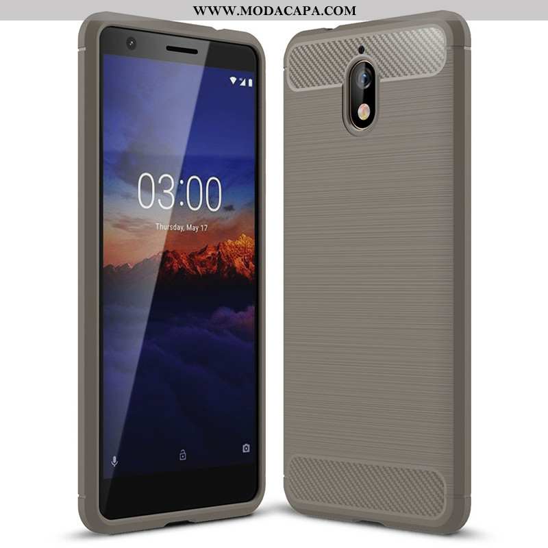 Capas Nokia 3.1 Soft Tendencia Completa Nova Moda Silicone Fibra Venda