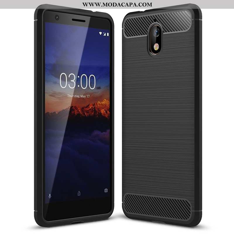 Capas Nokia 3.1 Soft Tendencia Completa Nova Moda Silicone Fibra Venda