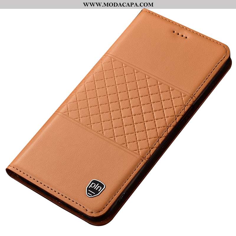 Capas Nokia 3.1 Plus Protetoras Grade Couro Genuíno Midi Cases Telemóvel Barato