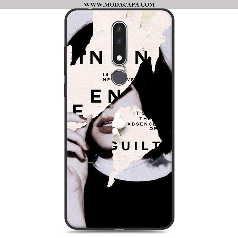 Capas Nokia 3.1 Plus Desenho Animado Criativas Telemóvel Completa Personalizado Colorida Protetoras 