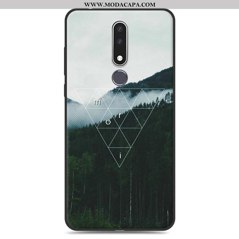 Capas Nokia 3.1 Plus Desenho Animado Criativas Telemóvel Completa Personalizado Colorida Protetoras 