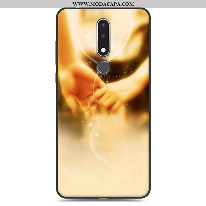 Capas Nokia 3.1 Plus Desenho Animado Criativas Telemóvel Completa Personalizado Colorida Protetoras 