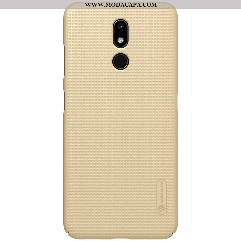 Capa Nokia 3.2 Fosco Cases Telemóvel Antiqueda Slim Capas Dourado Online