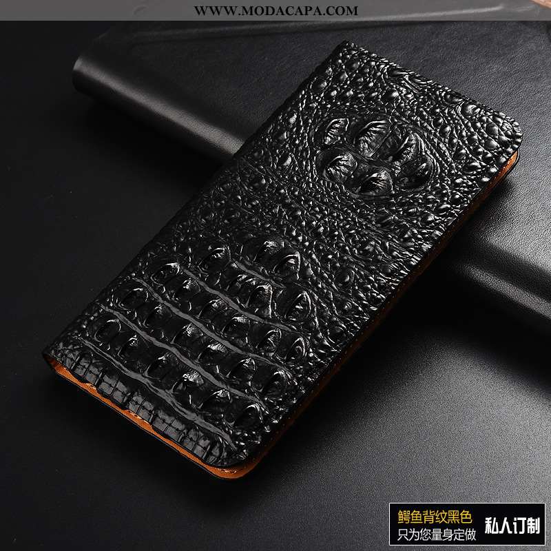 Capa Nokia 5.1 Couro Legitimo Telemóvel Caqui Protetoras Capas Cases Comprar