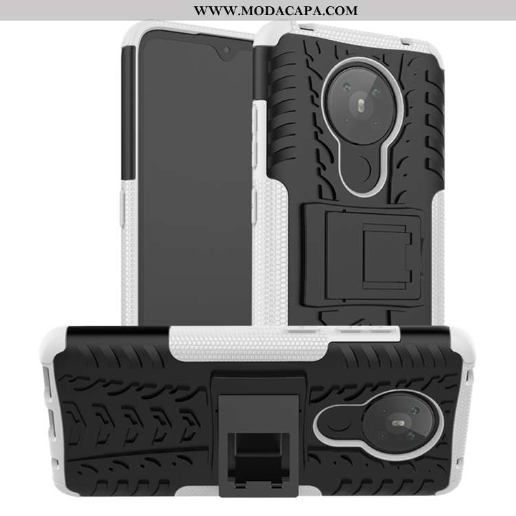 Capas Nokia 5.3 Silicone Laranja Fosco Personalizado Telemóvel Antiderrapante Baratos