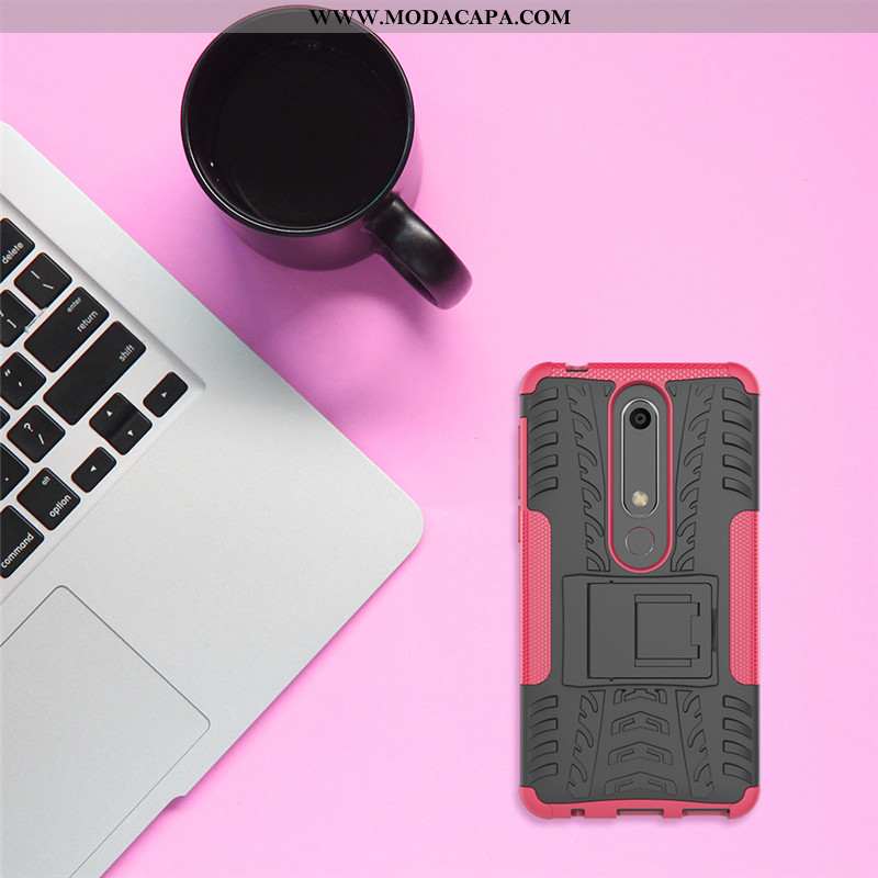 Capa Nokia 6.1 Protetoras Capas Cases Antiqueda Silicone 2020 Telemóvel Venda