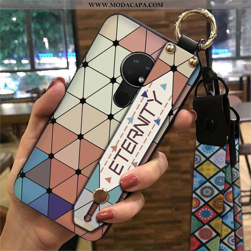 Capas Nokia 6.2 Tendencia Cordao Wrisband Suporte Soft Protetoras Telemóvel Comprar