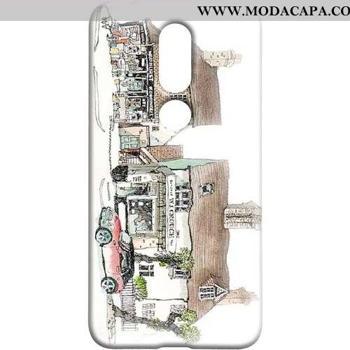 Capas Nokia 7.1 Protetoras Lojas Branco Cases Telemóvel Resistente Venda