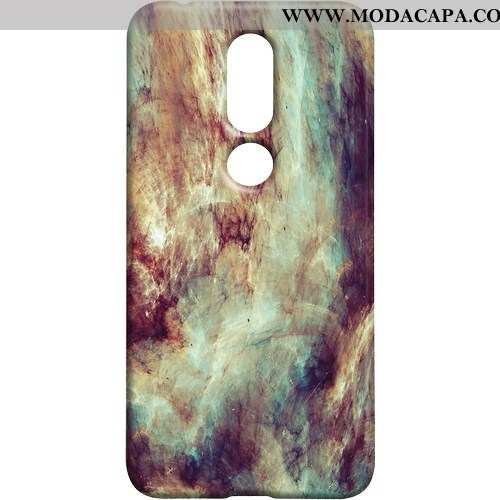 Capa Nokia 7.1 Criativas Fosco Colorida Resistente Cases Personalizada Telemóvel Baratas