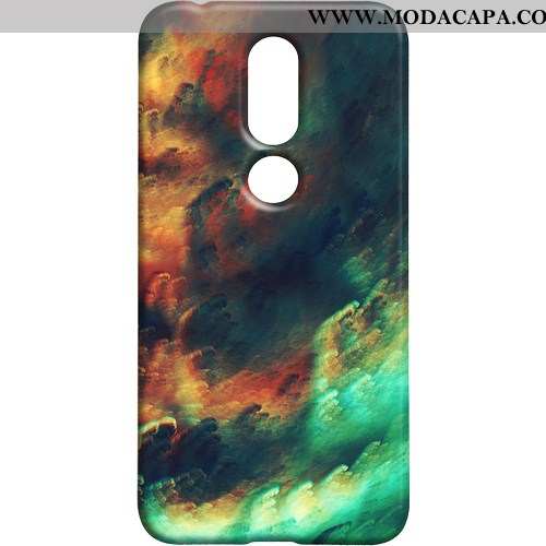 Capa Nokia 7.1 Criativas Fosco Colorida Resistente Cases Personalizada Telemóvel Baratas