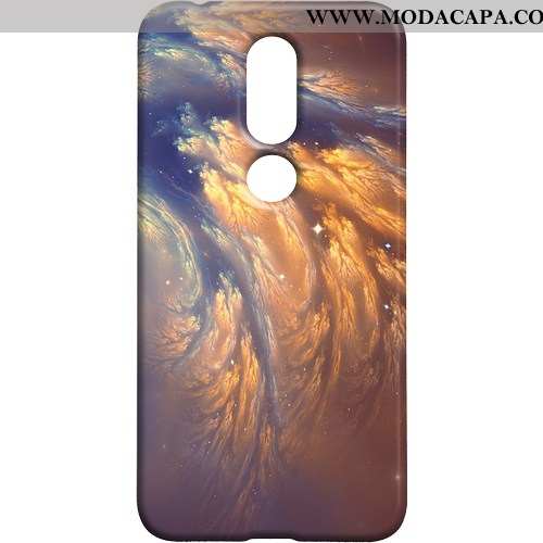 Capa Nokia 7.1 Criativas Fosco Colorida Resistente Cases Personalizada Telemóvel Baratas