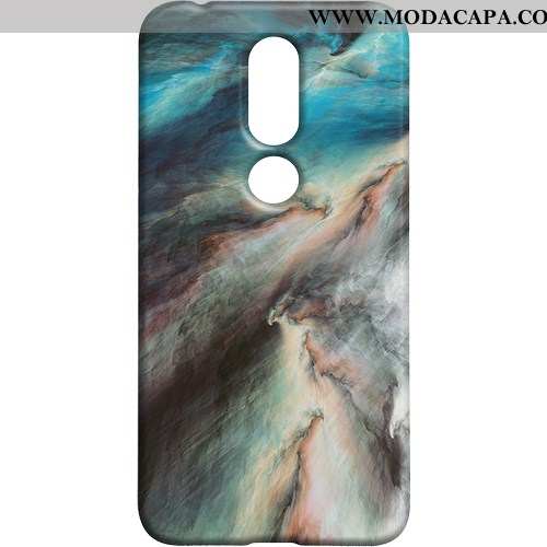 Capa Nokia 7.1 Criativas Fosco Colorida Resistente Cases Personalizada Telemóvel Baratas