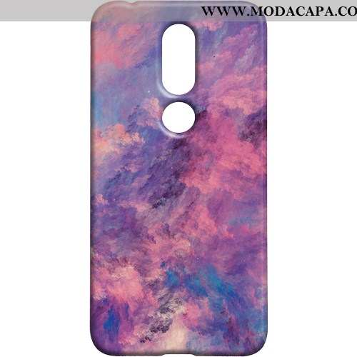 Capa Nokia 7.1 Criativas Fosco Colorida Resistente Cases Personalizada Telemóvel Baratas