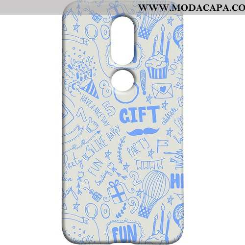 Capas Nokia 7.1 Fosco Protetoras Azul Telinha Cases Novas Barato