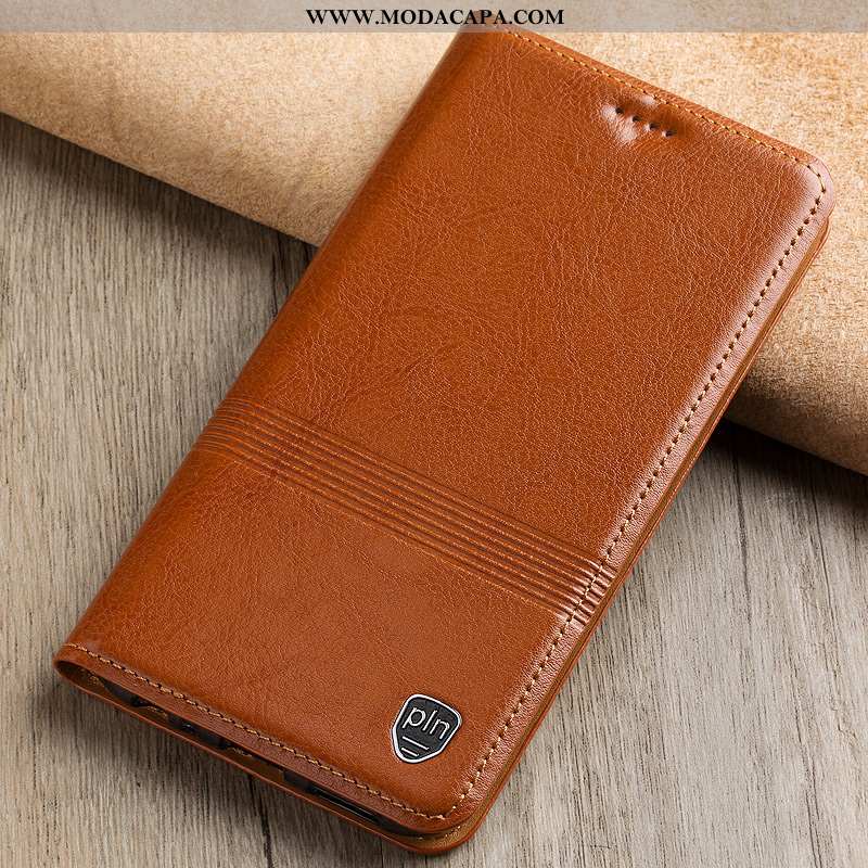 Capas Nokia 7 Plus Couro Legitimo Protetoras Antiqueda Cases Completa Cover Telemóvel Venda