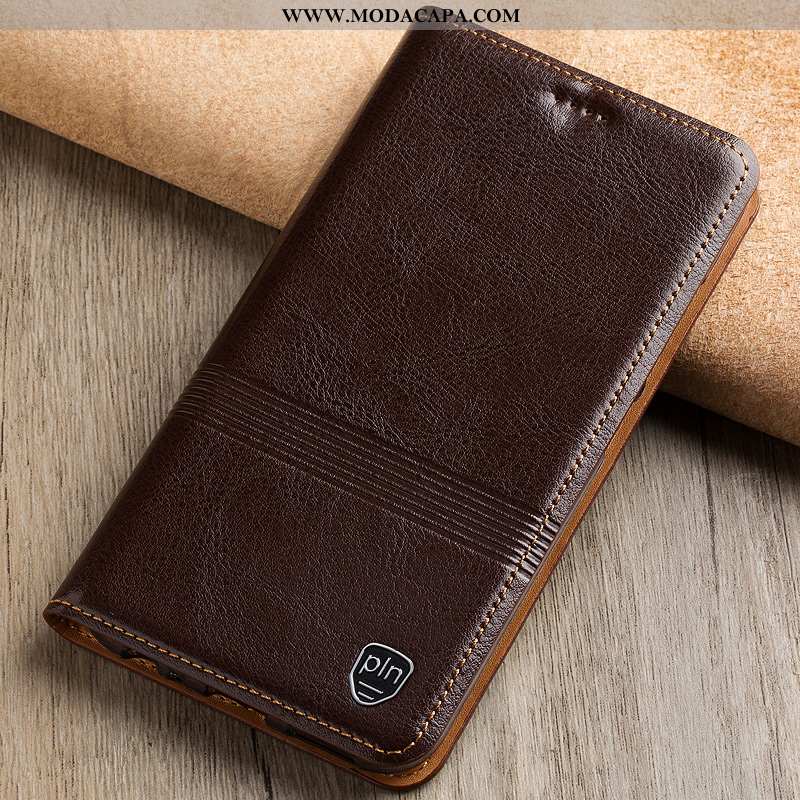 Capas Nokia 7 Plus Couro Legitimo Protetoras Antiqueda Cases Completa Cover Telemóvel Venda