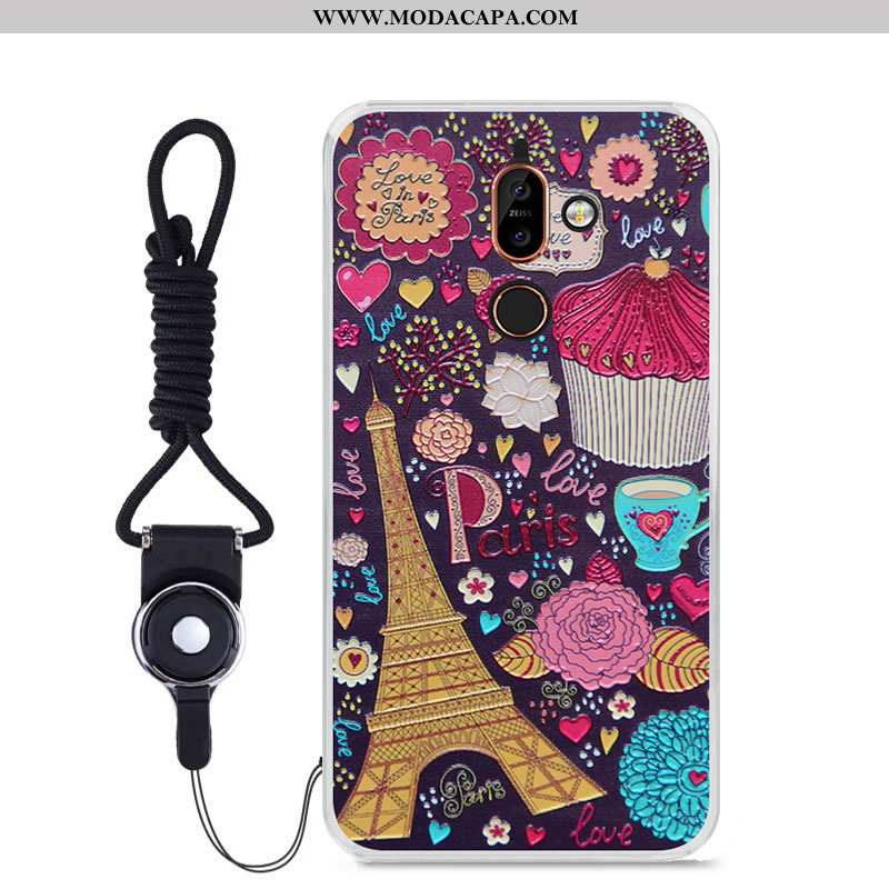 Capas Nokia 7 Plus Tendencia Soft Completa Telemóvel Cases Costume Online