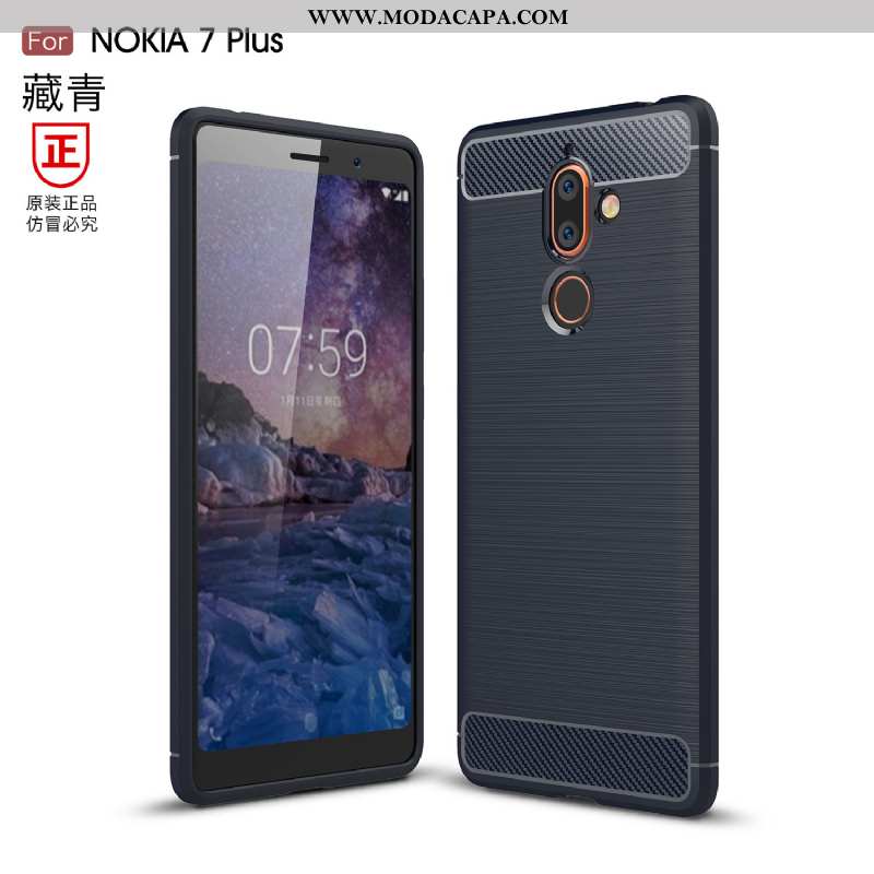 Capa Nokia 7 Plus Soft Protetoras Fibra Silicone Capas Moda Cases Comprar