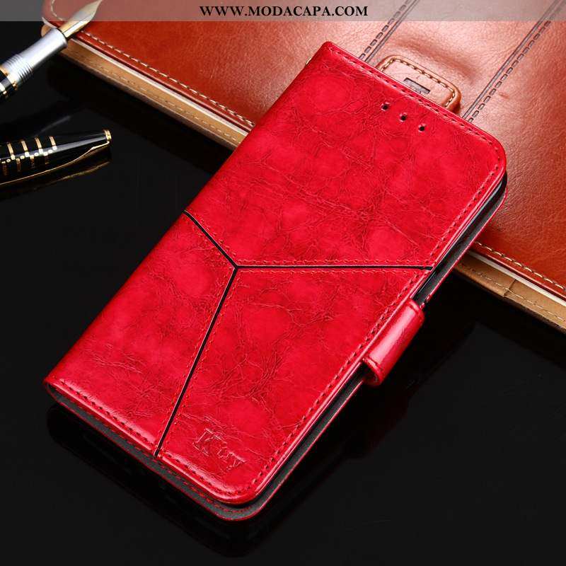 Capas Nokia 8.1 Soft Telemóvel Completa Vermelho Cases Cover Baratos