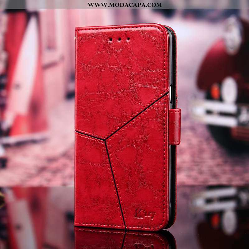 Capas Nokia 8.1 Soft Telemóvel Completa Vermelho Cases Cover Baratos