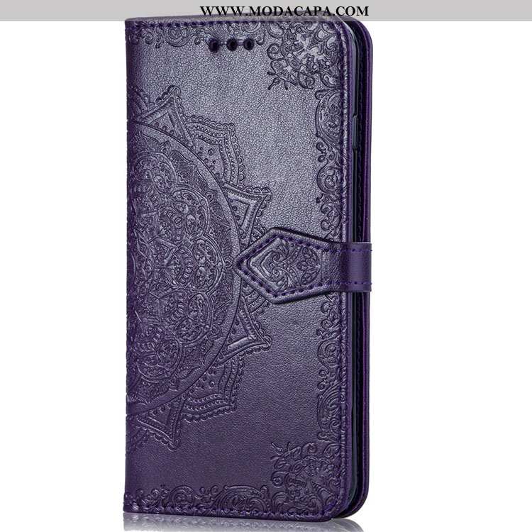 Capa Nokia 8.1 Couro Soft Completa Telemóvel Protetoras Rosa Cover Barato