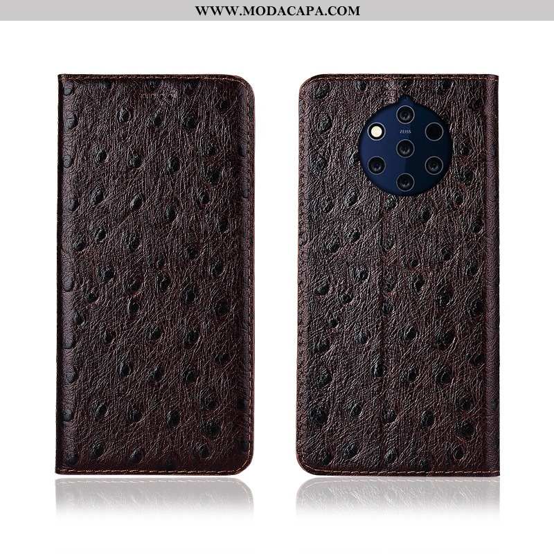 Capas Nokia 9 Pureview Couro Cor De Vinho Silicone Soft Antiqueda Protetoras Cases Venda