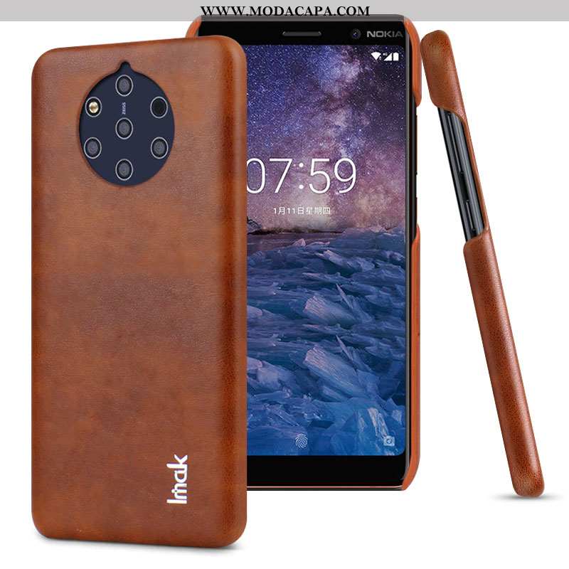 Capa Nokia 9 Pureview Tendencia Protetoras Business Capas Pu Cases Antiqueda Barato