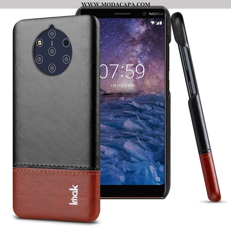 Capa Nokia 9 Pureview Tendencia Protetoras Business Capas Pu Cases Antiqueda Barato