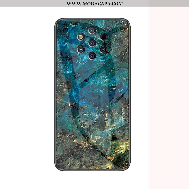 Capas Nokia 9 Pureview Personalizado Tendencia Verde Vidro Cases Antiqueda Online