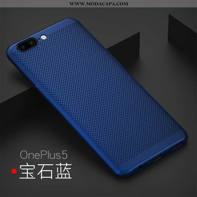 Capas Oneplus 5 Protetoras Resistente Telemóvel Cases Calor Malha Baratos