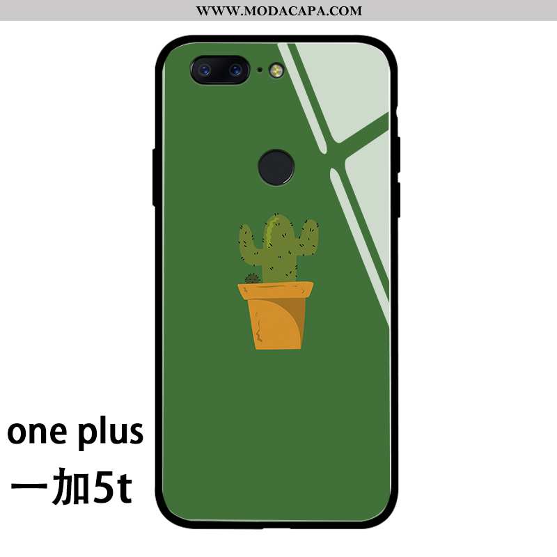 Capa Oneplus 5t Fofas Silicone Telemóvel Malha Moda Antiqueda Minimalista Online