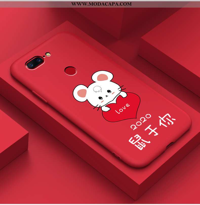 Capas Oneplus 5t Soft Bonitos Vermelho Completa Cases Tendencia Promoção