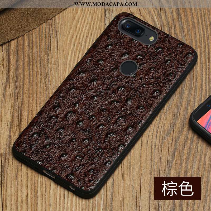 Capas Oneplus 5t Luxo Customizadas Cases Antiqueda Marrom Protetoras Completa Barato