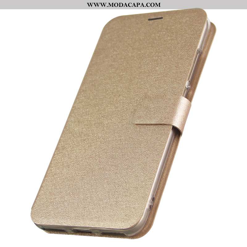 Capa Oneplus 5t Soft Couro Protetoras Silicone Telemóvel Dourado Cover Baratos