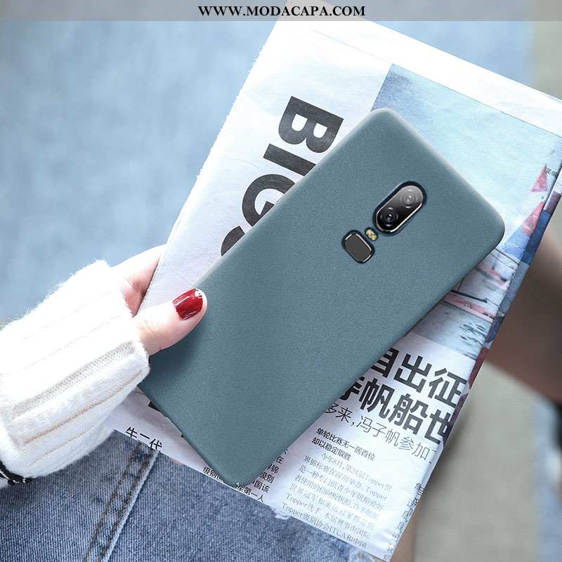 Capa Oneplus 6 Personalizada Protetoras Slim Tendencia Antiqueda Vermelho Capas Baratos