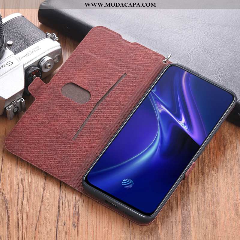 Capa Oneplus 6 Protetoras Telemóvel Capas Couro Antiqueda Completa Cover Comprar