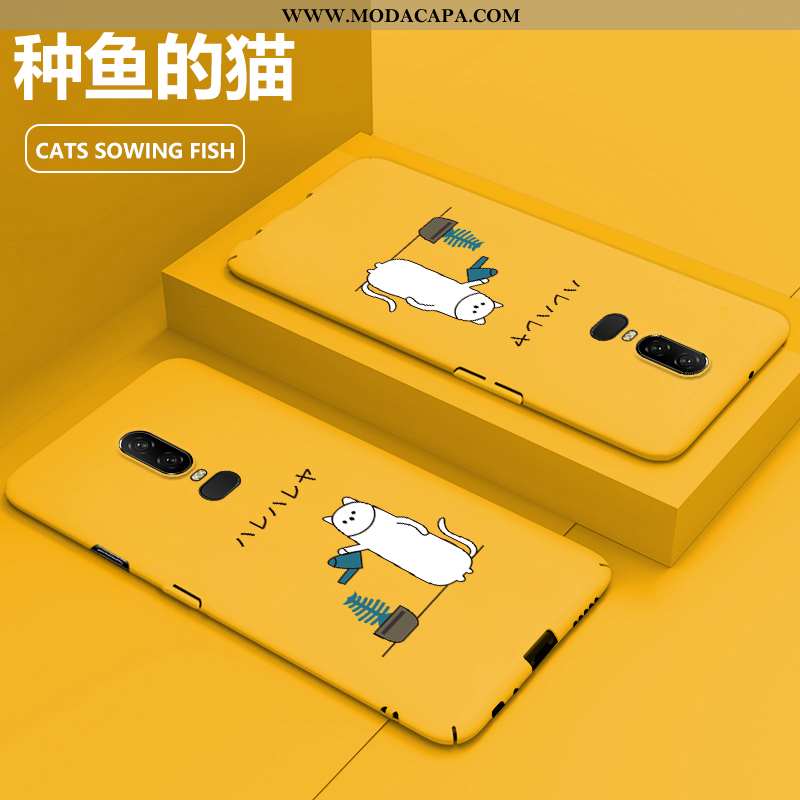 Capa Oneplus 6 Criativas Resistente Desenho Animado Cases Tendencia Capas Protetoras Promoção