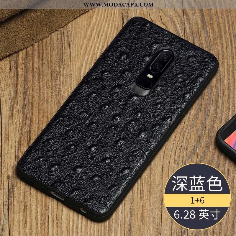 Capa Oneplus 6 Couro Cases Tendencia Antiqueda Luxo Capas Personalizado Promoção