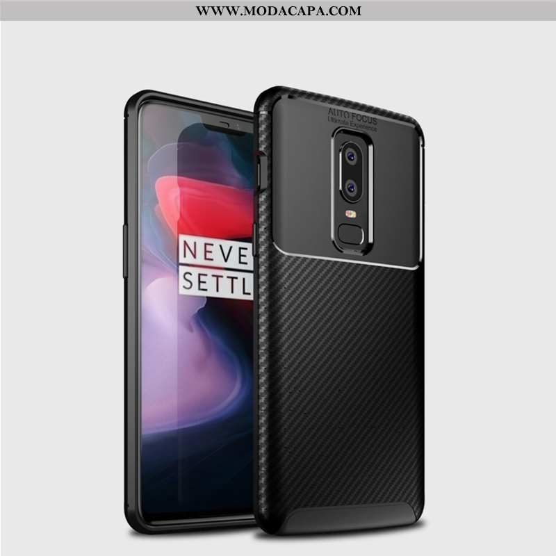 Capa Oneplus 6 Super Telemóvel Minimalista Slim Azul Tendencia Completa Online