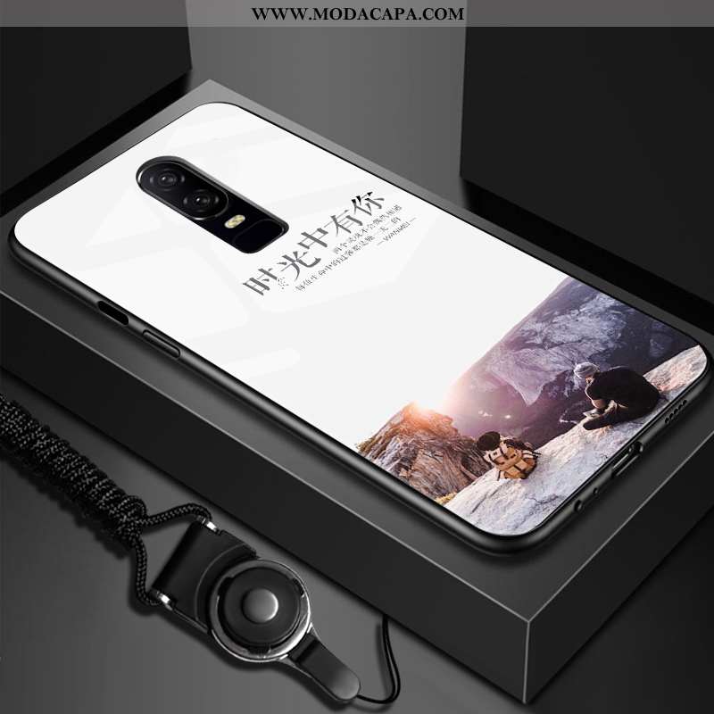 Capa Oneplus 6 Vidro Protetoras Slim Silicone Fosco Personalizadas Frente Comprar